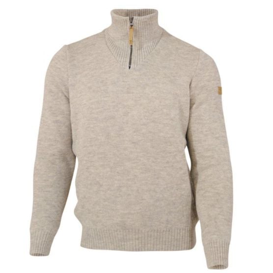 Ivanhoe-Pullover NLS Elm Birch aus ungefärbter Wolle