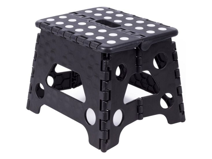Michelino Zusammenklappbarer Hocker - Black