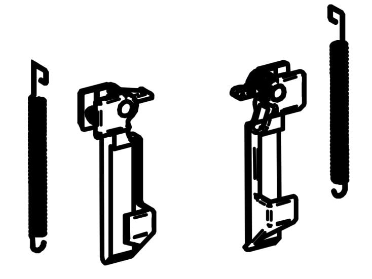 Thule Omnistor Schließmechanismus 5003