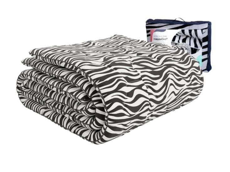 Happybed Zebra Bettdecke - 200x200 cm