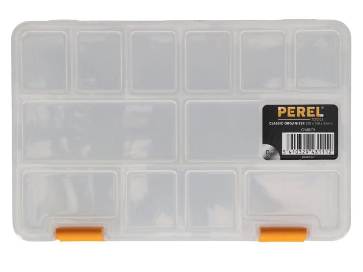 Perel OMRC9 15-Fach Aufbewahrungsbox