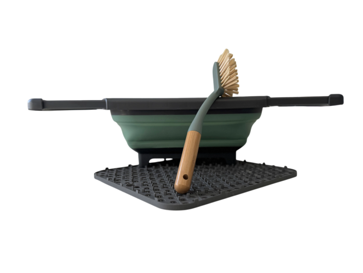 Hem faltbares spülset mit abtropfmatte - Grey