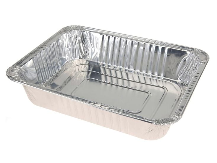 36 x 29 x 7,5 cm Aluminium Grillschale