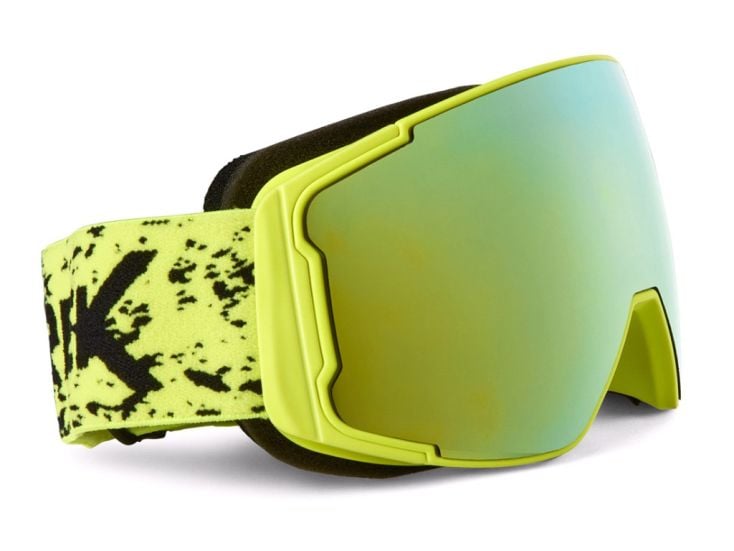 Outtrek Gelbes Spiegelglas Kinder Skibrille