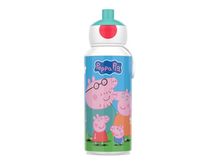 Mepal Campus 400 ml Pop-up Trinkflasche - Peppa Pig