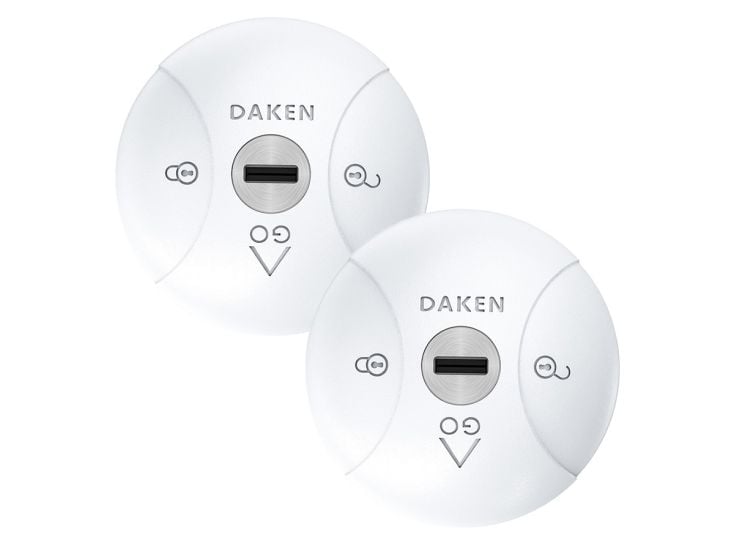 Daken Saturn GO 2-Pack Van-Schloss - White