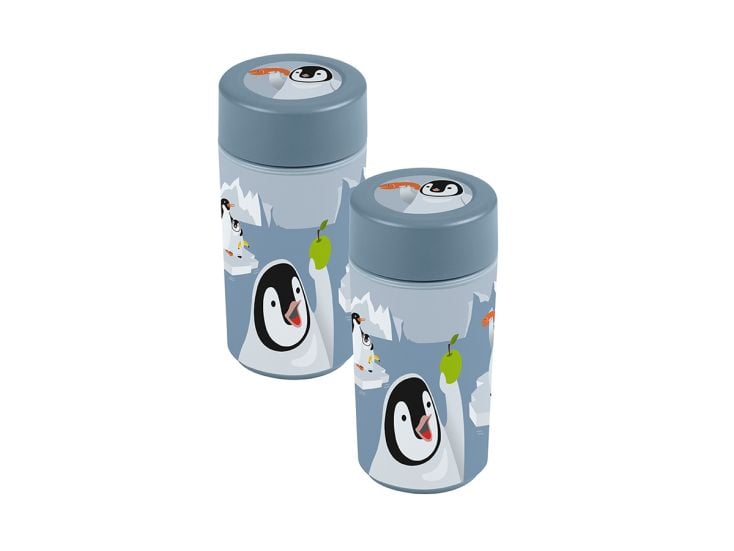 Sunware sigma home Food 2er-Set Trinkflasche - Pinguin