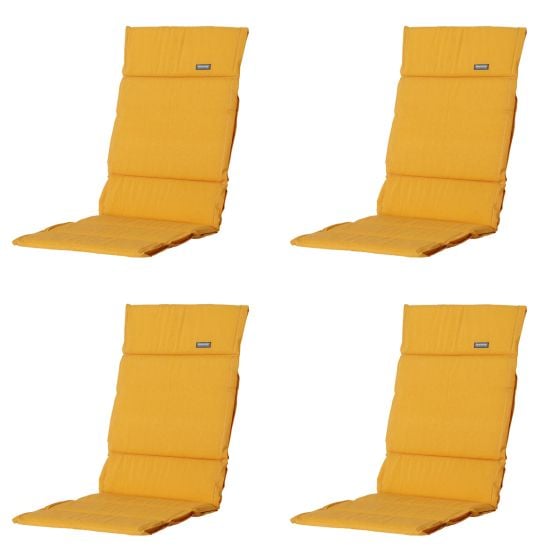 Madison Panama Golden Glow Gartenkissen - 4er Set