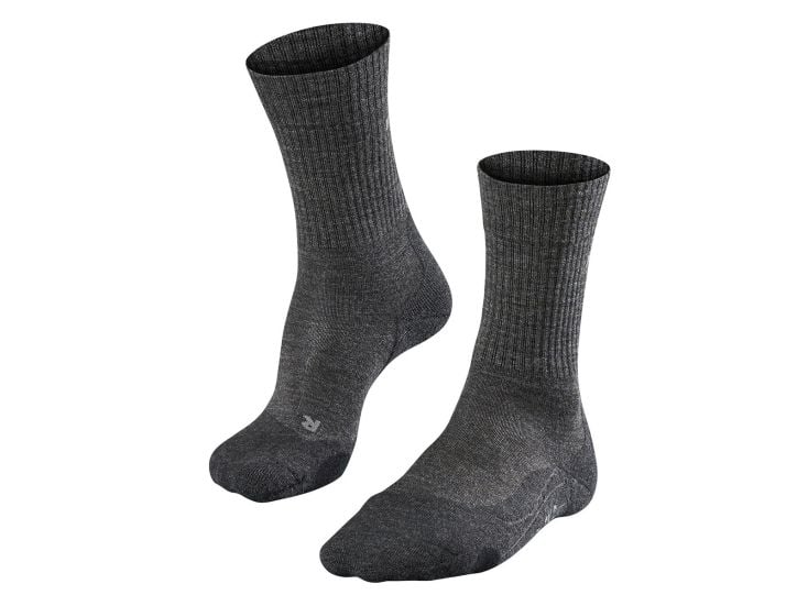 Falke TK2 Wool Herren Wandersocken - Antracite