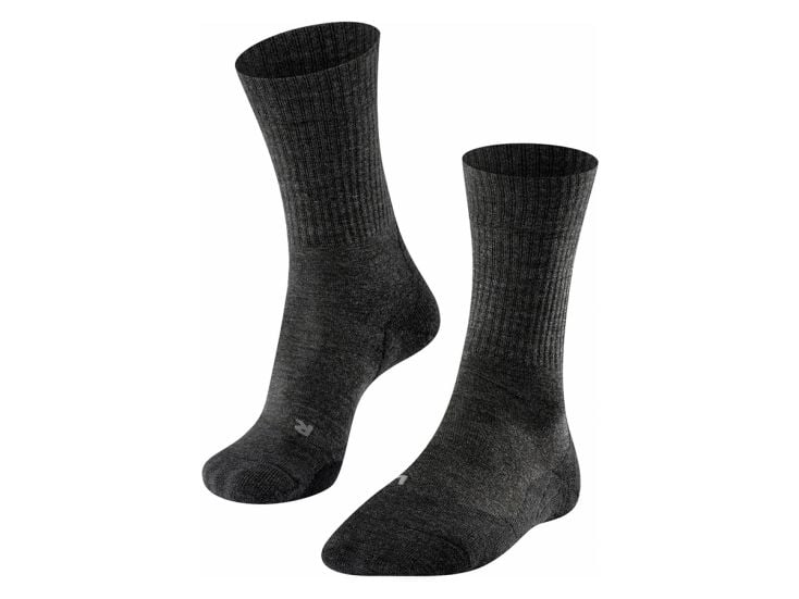 Falke TK2 Wool Damen Wandersocken - Antracite
