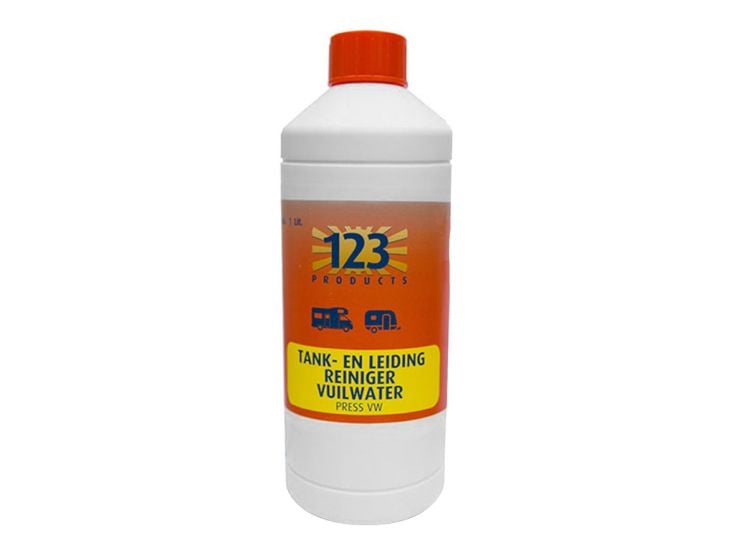 123 Products Press Abwassertankreiniger