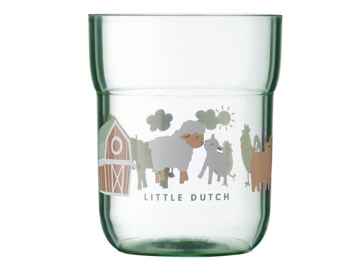 Mepal Mio 250 ml Kinder-Trinkglas - Little Farm