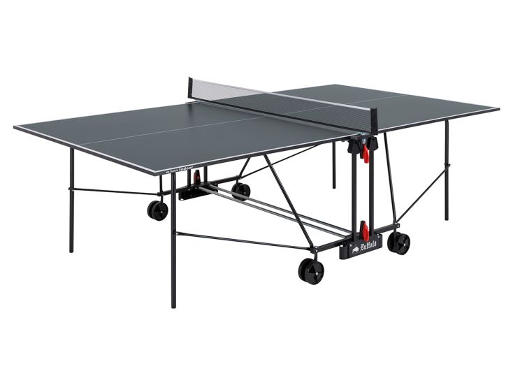 Buffalo Basic Indoor-Tischtennisplatte - Grey