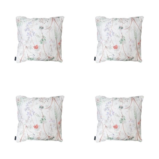 Madison Donna Dekokissen aus natürlichem Canvas Eco+ - 4er-Set