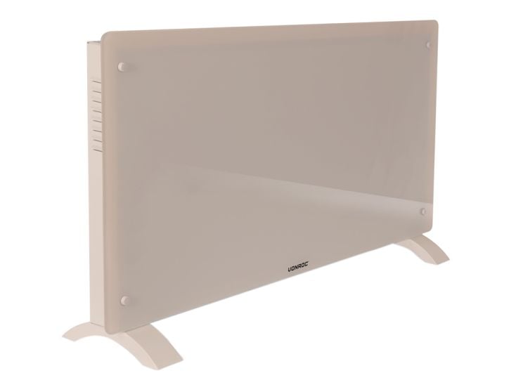 Vonroc glasplatten-konvektorheizgerät – 2500W – Beige