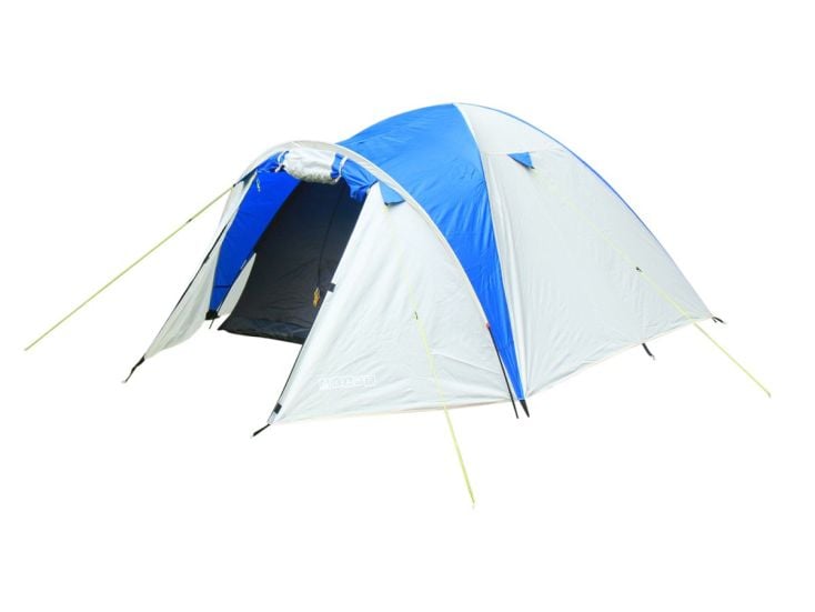 Acamp 4 Kuppelzelt - Creme/blue