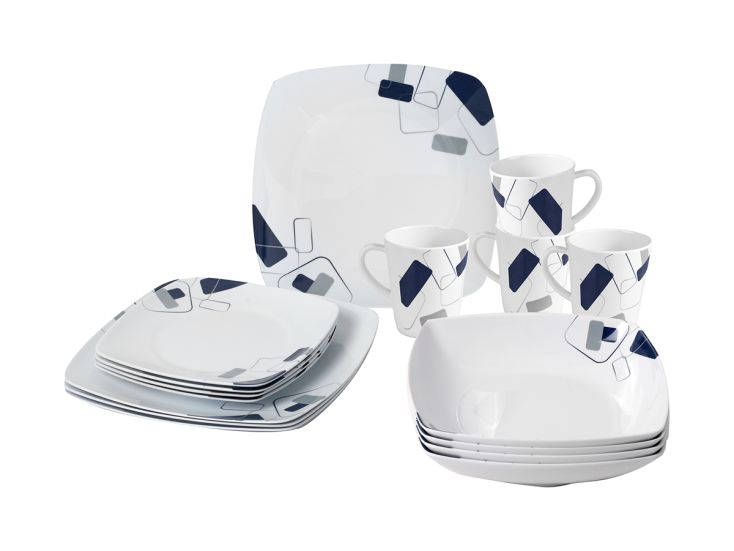 Brunner Panarea 16-teiliges geschirrset