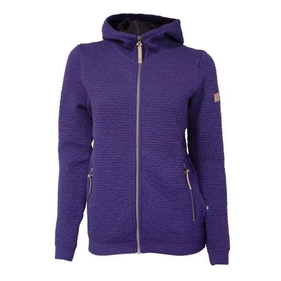 Ivanhoe Morel Hood FM dunkelviolette Damenweste