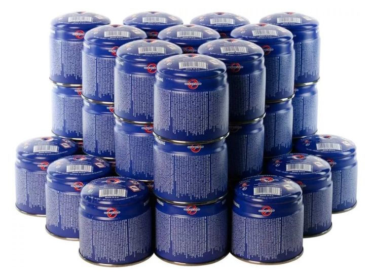 Camping 190gr Gaskartouche - Set von 36