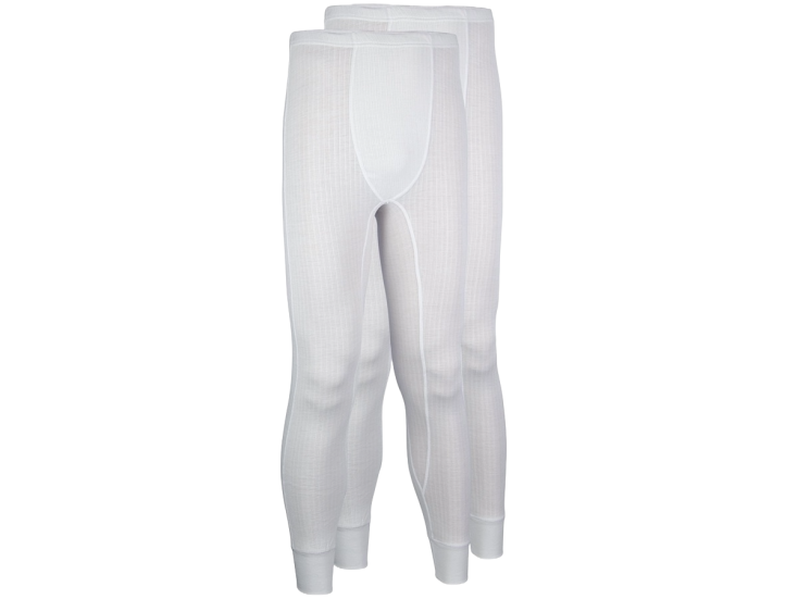 Avento Thermohose Herren 2er-Pack - Weiß