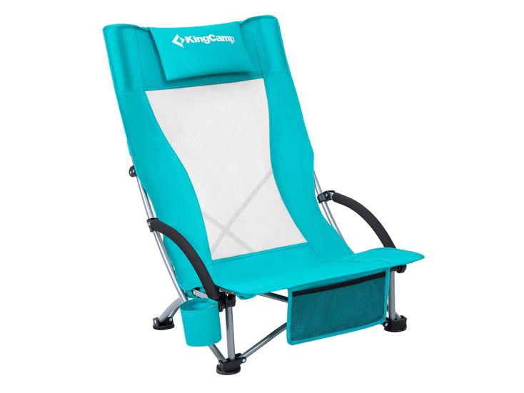 KingCamp High Beach Chair - Cyan