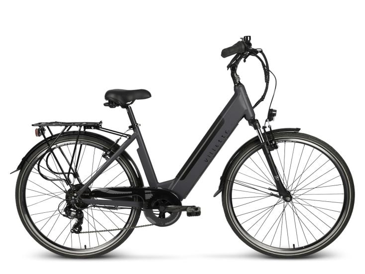Villette L' Amant Eco Bg elektrischen Damenfahrrad - Grey