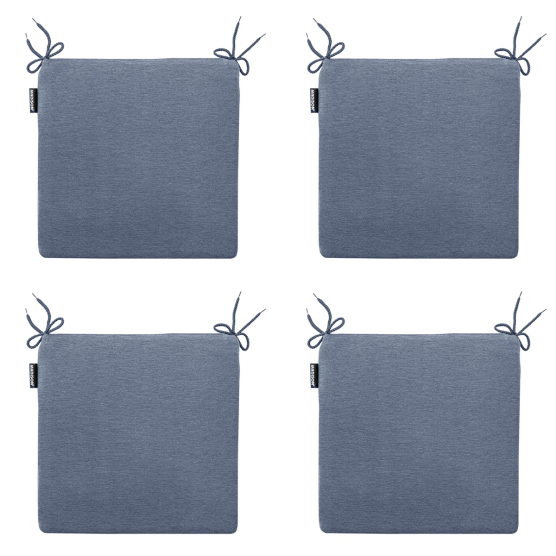 Madison Panama Saphirblau Sitzkissen - 4er Set