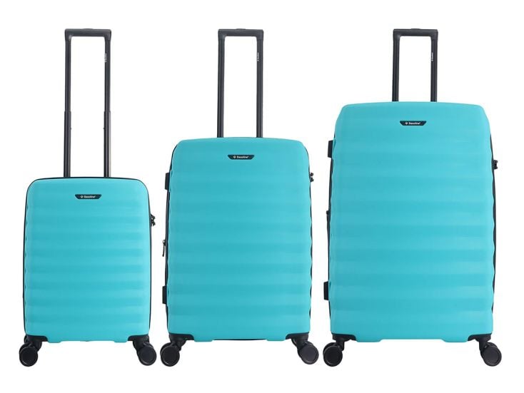 Saxoline Flow 57/77/79 cm Reisekoffer - Turquoise