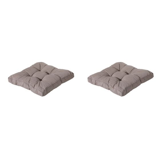 Madison Panama Taupe Sitzkissen - 2er Set