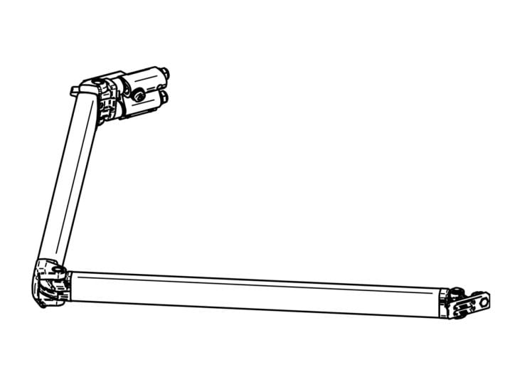 Thule Omnistor Gelenkarm rechts 6200 300-450