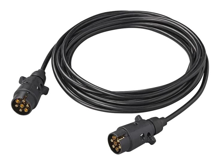 ProPlus 7-Poliges PVC Verlängerungskabel - 7 Meter