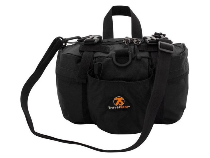TravelSafe Street Life Polyester L Gürteltasche - Black