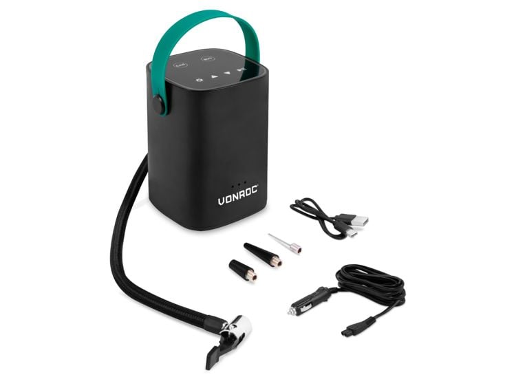 Vonroc 12 Volt kabelloser mini-kompressor