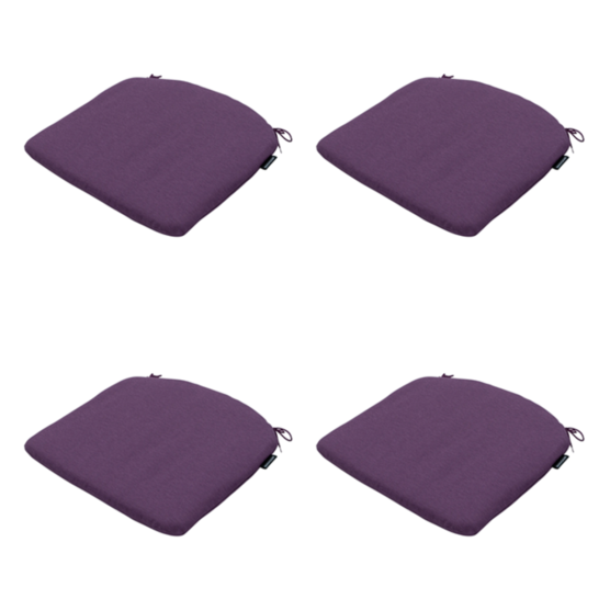 Madison Panama lila Sitzkissen - 4er Set