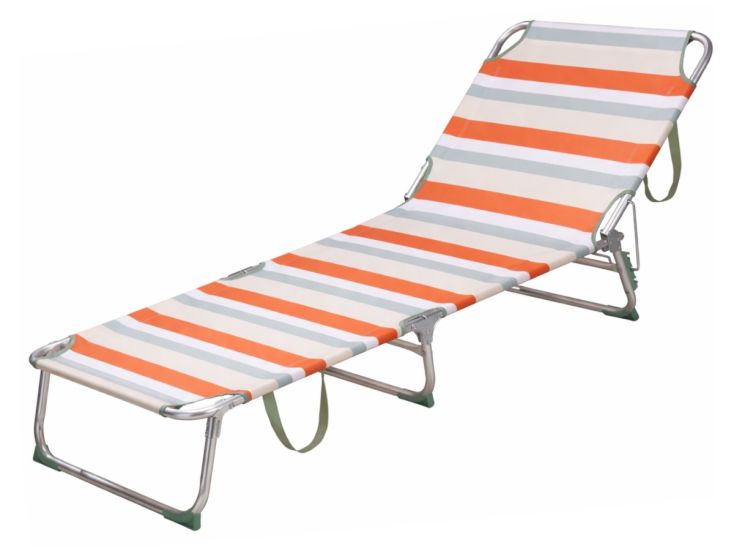 HEM aluminium verstellbare klappliege - Orange