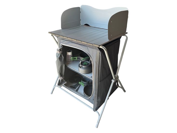 HEM klappbarer campingküche mit windschutz