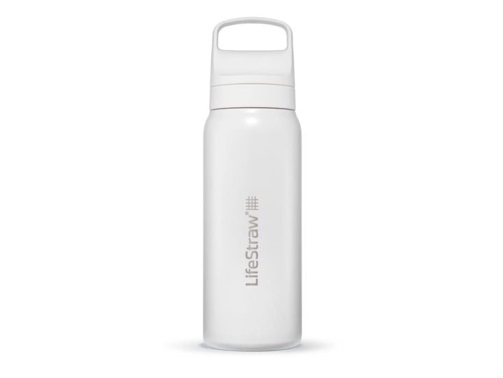 LifeStraw Go 2.0 700 isolierte Wasserfilterflasche - White