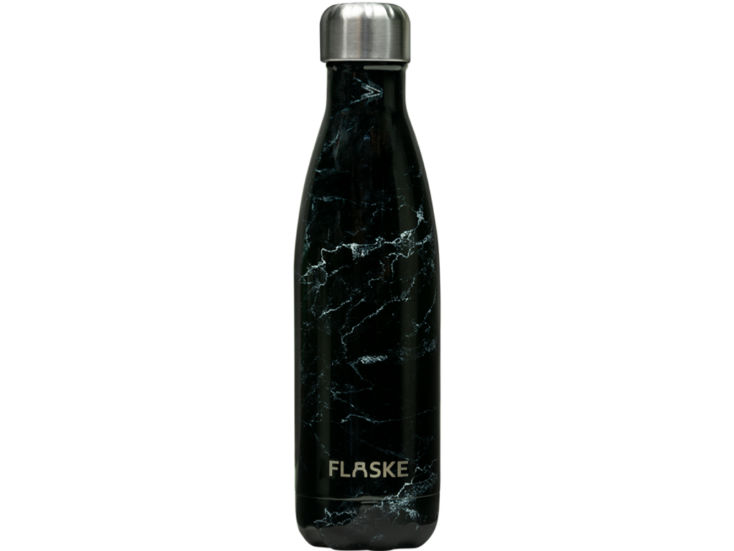 FLASKE 500 ml Trinkflasche aus Edelstahl - Marble Night