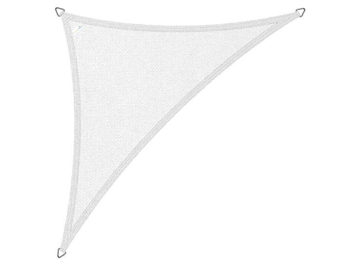 Buitenkado, 3 x 3 x 4,24 m, polarweißes Sonnensegel