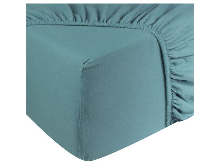 DoubleDry Jersey 90 x 200 cm Spannbettlaken - Petrol