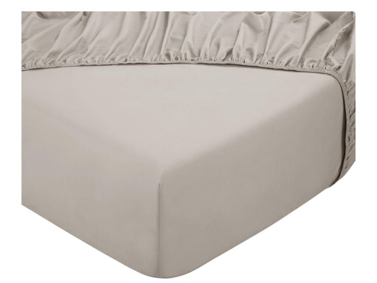 DoubleDry Home 90 x 200 cm spannbettlaken - hell taupe