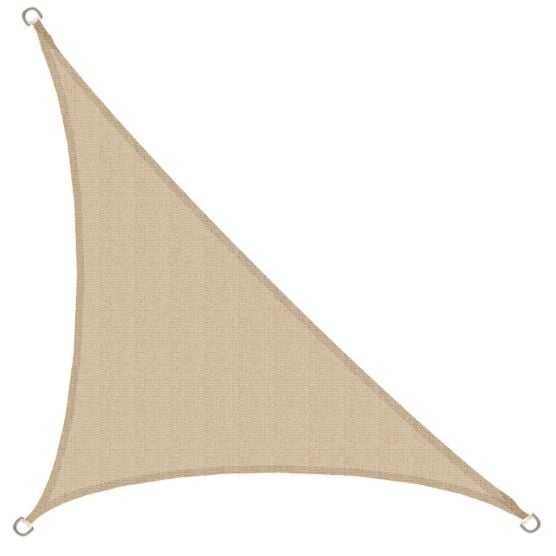 AMANKA 3,5 x 2,5 HDPE Sonnensegel - Beige