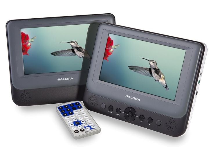 Salora DVP7048TWIN Tragbarer DVD-Player