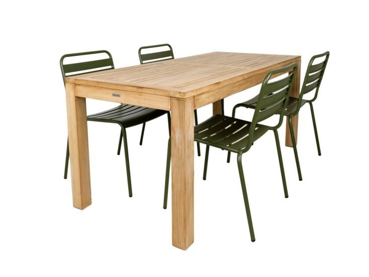 MaximaVida Java 180 cm olivgrün Garten Set