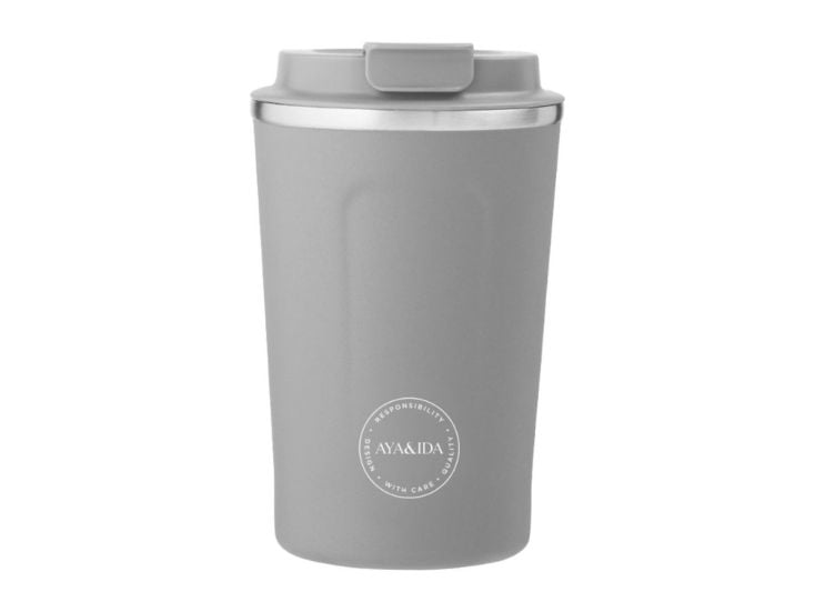 AYA&IDA CUP2GO 380 ml Thermobecher - Light Grey