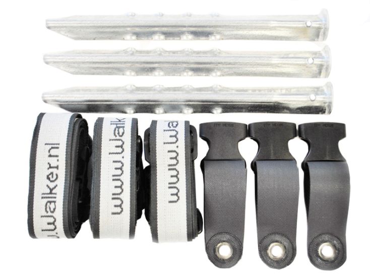 Walker Easy-Lock 3-teiliges Sturmbänderset