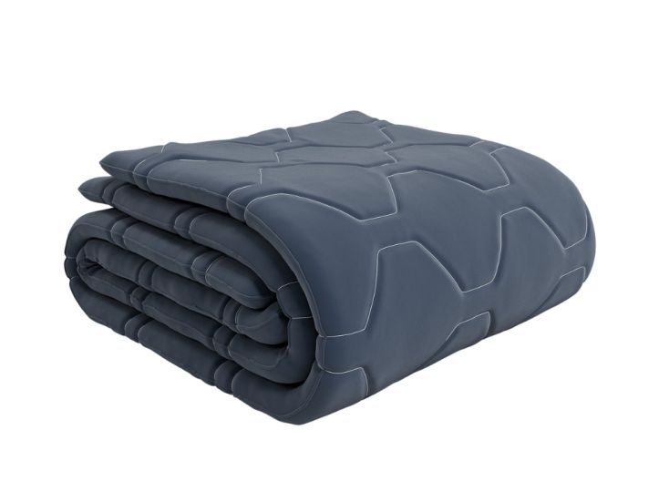 Happybed Dark blue Sommerdecke - 140x200 cm