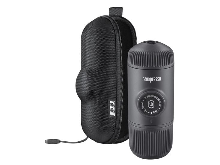 Wacaco Nanopresso tragbare Espressomaschine + Hülle - Black