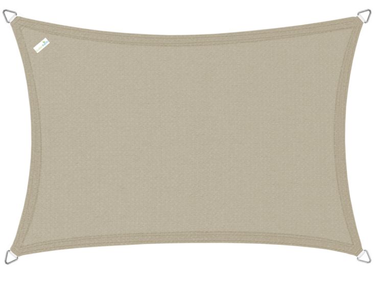 Buitenkado, 2 x 5 m taupe Sonnensegel