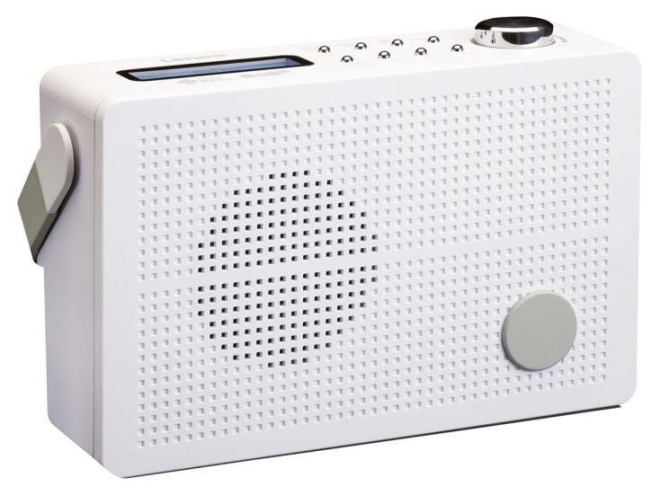 Lenco PDR-030WH Tragbares DAB/FM Radio